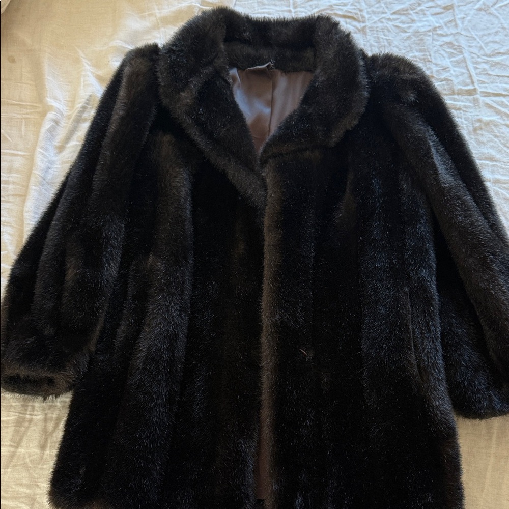 Vintage Faux Fur Coat